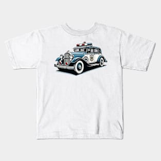 Police Car Kids T-Shirt